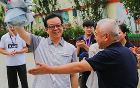 中國舞蹈家協會主席-馮雙白赴樂達教育集團進行講座